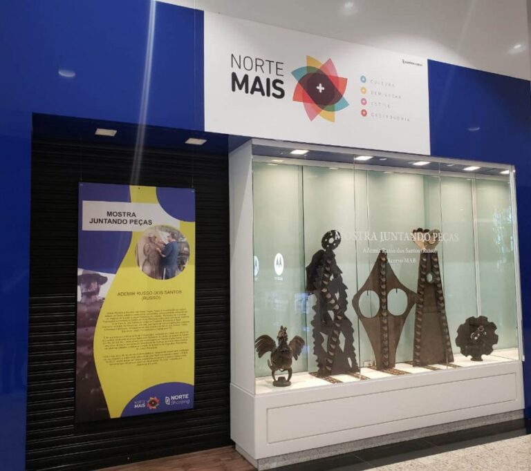 Norte Shopping Abre Exposição Gratuita de Obras do Escultor Ademir Russo