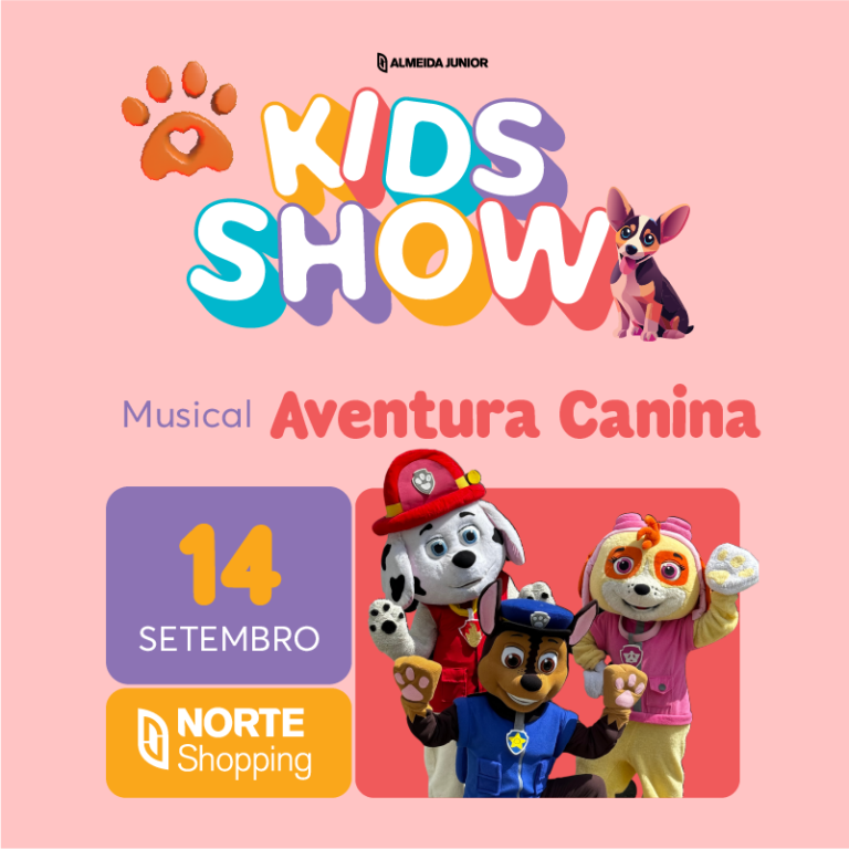 Aventuras Caninas: Um Espetáculo Imperdível no Norte Shopping de Blumenau