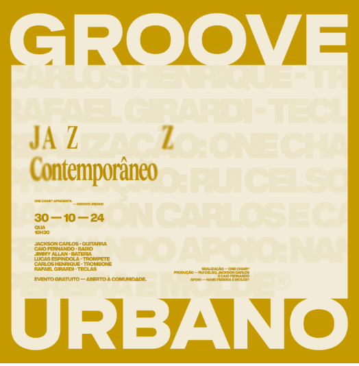 Blumenau recebe mais uma edição do Projeto Groove Urbano com jazz contemporâneo