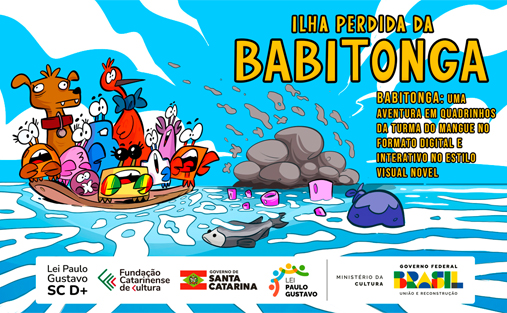 A Ilha Perdida da Babitonga, Visual Novel já está disponível gratuitamente