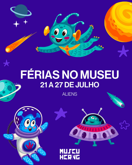 “Férias no Museu – Aliens”, Museu Hering divulga data e programação para as atividades de julho