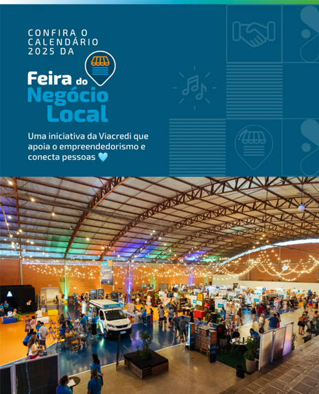 Viacredi promove 49ª edição da “Feira do Negócio Local”, no dia 19 de julho em Blumenau