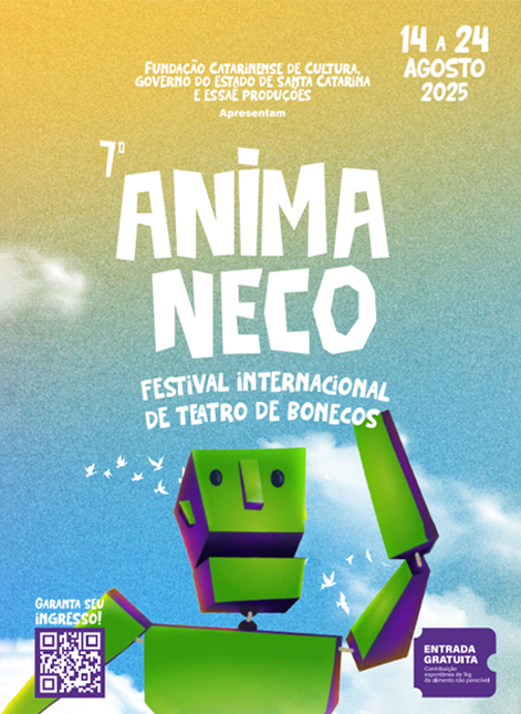 7º Animaneco leva magia e encantamento do teatro de bonecos para Joinville, São Francisco do Sul e Jaraguá do Sul