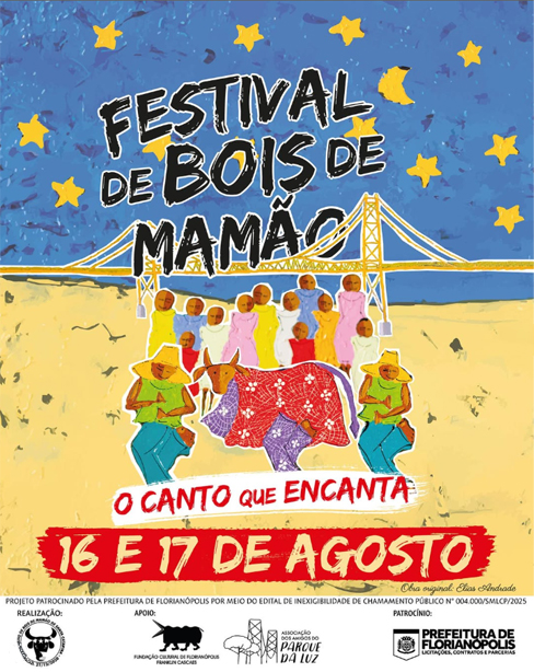 Florianópolis recebe Festival de Bois de Mamão com dois dias de tradição e arte popular