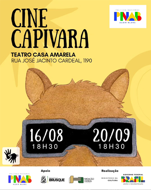 Cine Capivara leva cinema catarinense ao ar livre na cidade de Brusque