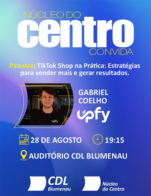 CDL Blumenau promove encontro sobre estratégias de vendas com foco no TikTok Shop