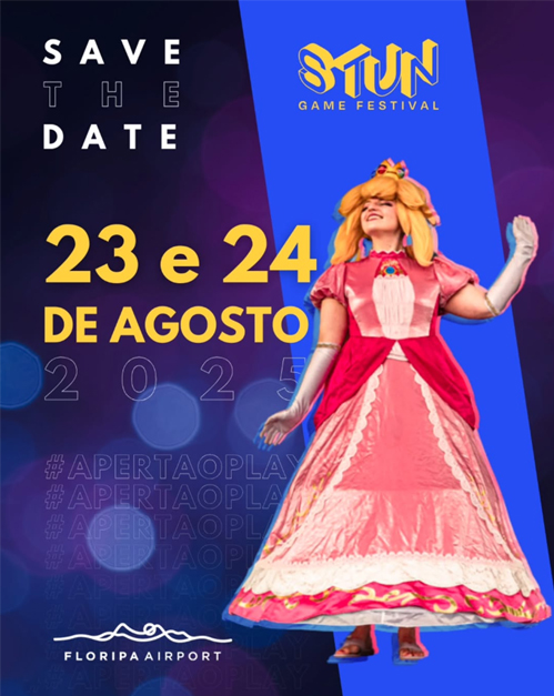 Florianópolis recebe o Stun Game Festival 2025: a maior aventura gamer do Sul do Brasil!